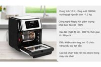 Nồi chiên không dầu Kalite Q10 10 lít