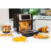 Nồi chiên không dầu Kalite Q10 - 10L ( Tặng bình xịt cao cấp Kẹp thức ăn ) - Hàng chính hãng