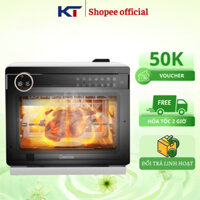 Nồi Chiên Không Dầu Kèm Hấp 2GOOD S100 20L Lồng tự đảo 360° Lòng Nồi Và Phụ Kiện INOX 304 Bảo hành 12 Tháng