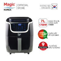 Nồi chiên không dầu kết hợp hấp Magic Korea A700 7L - Hang chinh hang