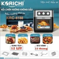 Nồi chiên không dầu Korichi KRC-6188 Dung tích 12lít