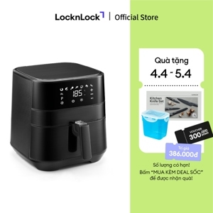 Nồi chiên không dầu Lock&Lock EJF284BLK - 5.5 lít