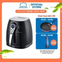 Nồi chiên không dầu Lock&Lock 3.0L, 1400W, 220-240V, 50/60Hz, Màu đen EJF276