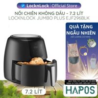 Nồi Chiên Không Dầu Lock&Lock Super Jumbo Air Fryer 7.2L Màu đen EJF296BLK - Hapos Mall