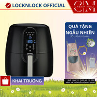 Nồi chiên không dầu LocknLock Chính hãng 5,2 Lít EJF351BLK - CHEAPMALL BEAR