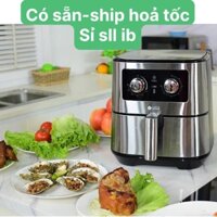 Nồi Chiên Không Dầu LOTTE 5,5lít LTS-AF5SM NHẬP KHẨU NGUYÊN CHIẾC MẪU MỚI. BẢO HÀNH 12 THÁNG [CÔNG THỨC NẤU ĂN]