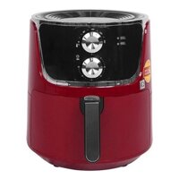 Nồi chiên không dầu Magic Korea A8012 màu đen và đỏ, dung tích 6lít, công suất 1800W