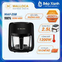 Nồi chiên không dầu Malloca MAF-25B - Dung tích 2,5L