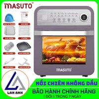 Nồi Chiên Không Dầu Masuto MS Pro12 12L Chiên Nướng Thỏa Thích Với 16 Chế Độ Nấu An Toàn Khi Sử Dụng - Bảo Hành 36 Tháng