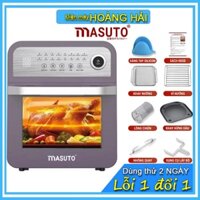 Nồi chiên không dầu Masuto MS Pro12, chiên nướng thỏa thích với 16 chế độ nấu an toàn, đảm bảo sức khoẻ người dùng