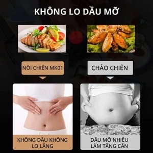 Nồi chiên không dầu Mishio MK-01 - 3.8 lít