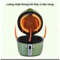 Nồi chiên không dầu Nine Shield 8L (loại cơ)