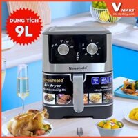 Nồi chiên không dầu Nine Shield Nhật Bản 9 Lít, Nồi Chiên Nướng Đa Năng, Nhập Khẩu Chính Hãng - Bảo Hành 1 Năm
