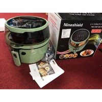 NỒI CHIÊN KHÔNG DẦU NINE SHIELD 8L siêu rẻ, BH 12 tháng