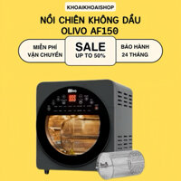 Nồi Chiên Không Dầu OLIVO AF150 15 Lít – 16 Chức Năng – Quay Gà Nguyên Con – Công Suất 2500W