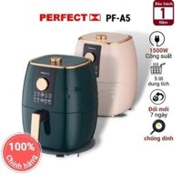 Nồi Chiên Không Dầu Perfect 5L Mẫu Mới Bền Đẹp Sang Trọng Hàng Chính Hãng Bảo Hành 12 Tháng