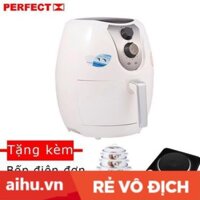 Nồi chiên không dầu Perfect GLA609 4 lít-Tặng Bộ nồi men-Tặng Bếp điện đơn