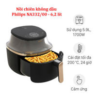 Nồi chiên không dầu Philips NA332/00 - 6,2 lít