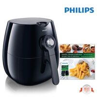 Nồi chiên không dầu Philips HD9220 (Đen) - Hàng nhập khẩu