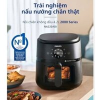 NỒI CHIÊN KHÔNG DẦU PHILIPS AIRFRYER NA220/00 SERIES 2000 4,2L