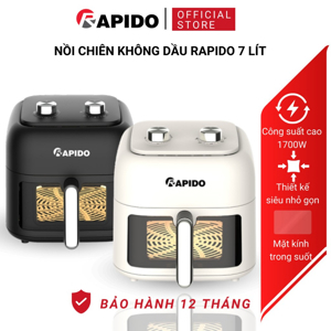 Nồi chiên không dầu Rapido 7 lít RAF 7.0M