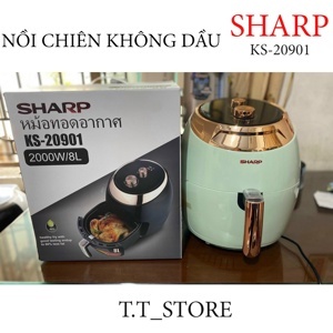 Nồi chiên không dầu Sharp KS-20901 - 8 lít