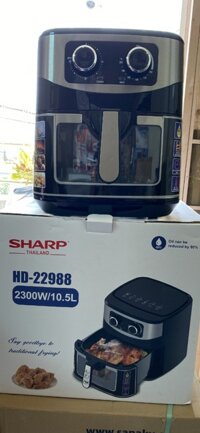 NỒI CHIÊN KHÔNG DẦU SHARP 22988(10.5 LIT)