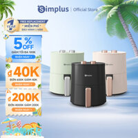Nồi chiên không dầu Simplus KQZG007FZ Oil-Free Air Fryers Dung Tích lớn 4L - Bảo Hành 1 Năm 1 Đổi 1