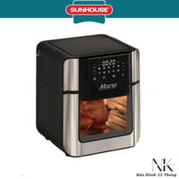 Nồi Chiên Không Dầu SUNHOUSE MAMA SHD4088 15L Nướng Nguyên Con Gà 4KG - Bảo hành chính hãng 12 tháng