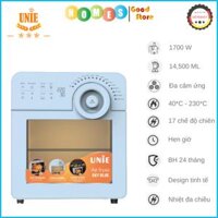 Nồi Chiên Không Dầu UNIE SKY BLUE Tiêu Chuẩn Đức, 17 Chương Trình Chiên Cài Đặt Dung Tích 14.5 Lít Công Suất 1700 W  - Hàng Chính Hãng - SKY BLUE