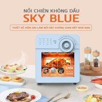 Nồi Chiên không dầu Unie Sky blue cao cấp chính hãng 14.5l , hàng chuẩn chính hãng có bảo hành