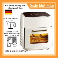 Nồi chiên không dầu Silvercrest 15l - Công nghệ Đức- Chuẩn EU