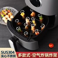 Nồi chiên không khí bằng thép không gỉ 304, nướng đứng, thịt nướng tròn đặc biệt, bếp gia đình, lò nướng xiên XZXH