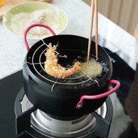 Nồi chiên lọc dầu có vỉ ráo mỡ xuất Nhật