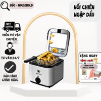 Nồi chiên ngập dầu KAISA VILLA JD-8041 dung tích 2,5L, bếp chiên ngập dầu nhúng điện chính hãng