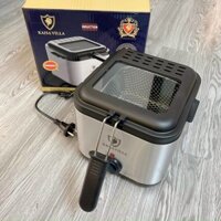 Nồi chiên ngập dầu Kaisa Villa JD8041 công suất 1000W thể tích 2.5L, bếp nhúng điện đa năng tiện lợi