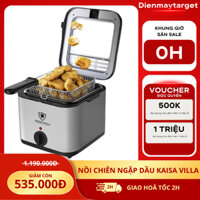 Nồi chiên ngập dầu Kaisa Villa JD8041 công suất 1000W thể tích 2.5L, bếp nhúng điện đa năng tiện lợi