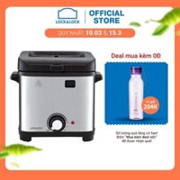 Nồi chiên ngập dầu Lock&Lock Deep Fryer 1.5L – Màu bạc – EJF716SLV