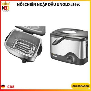 Nồi chiên ngập dầu mini Unold germany 58615