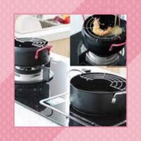 nồi chiên ngập dầu xuất nhật kèm khay hứng cao cấp