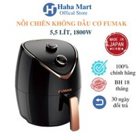 Nồi chiên, nồi chiên không dầu Fumak FM-2055 Nhật Bản, Dung Tích 5.5L [Bảo hành 18 tháng]