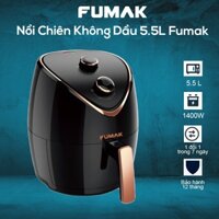 Nồi chiên, Nồi Chiên không dầu Fumak FM-2055 Nhật Bản, Dung Tích 5.5L [Bảo hành 18 tháng]