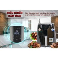 Nồi chiên Perfect 5L D92 + Bộ 5 nồi tráng men(Reoona/Mishio)+ Nồi nấu mì mini cầm tay Perfect MS-D01