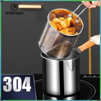 Nồi chiên sâu đa năng Dễ dàng làm sạch Nồi chiên nhỏ Nhật Bản