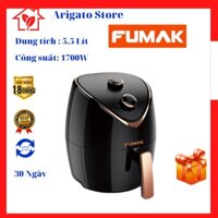 Nồi chiên,Nồi chiên không dầu FUMAK FM2055 Nhật Bản, Dung Tích 5.5L Bảo hành 18 tháng đổi mới trong 30 ngày