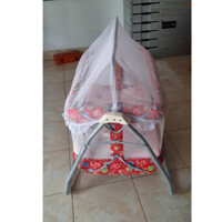 Nôi cho bé Thái Lan rất to tặng nệm gối và mùng