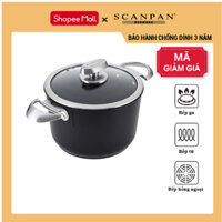 Nồi chống dính đáy từ Scanpan PRO IQ 20cm 68252000 3,2L. sản xuất tại Đan Mạch, bảo hành lớp chống dính 3 năm