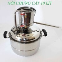 Nồi chưng cất tinh dầu, nước hoa hồng 10 lít