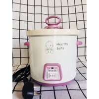 Nồi Chưng, Tiềm Yến, Nấu Cháo, Soup, hầm chậm... bằng điện 0,7Lít GX 07A (nắp kính)