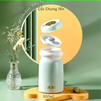 Nồi chưng yến bằng điện, Cốc chưng yến, cốc nấu trà thảo mộc, cốc hầm điện đa năng, cốc nấu cháo, nấu soup 500ml.